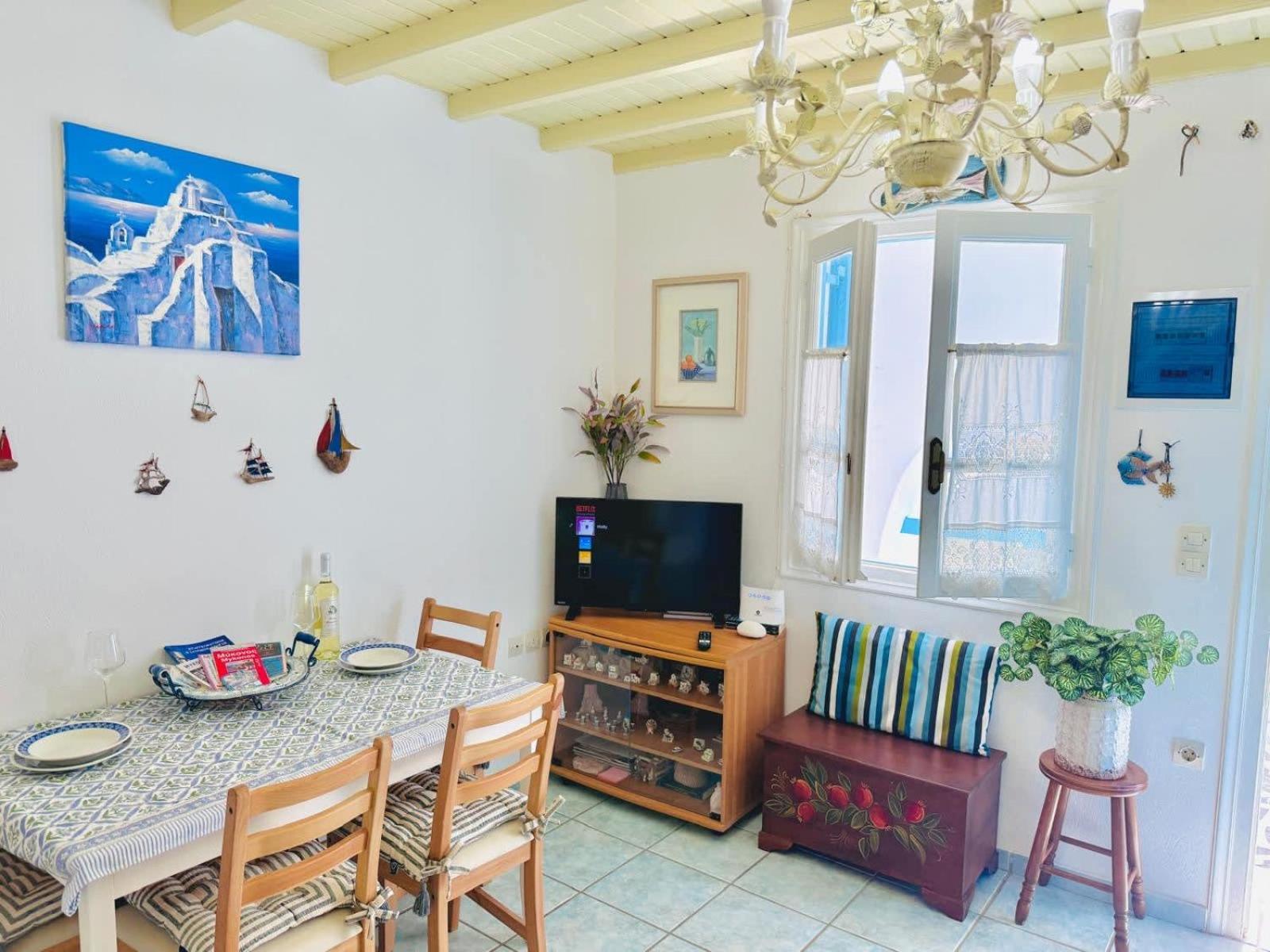 Stylish 2 Bd Escape With Patio At Apartment Ornos (Mykonos)